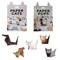 100PCS Paper Cats Origami, Paper Cats, Origami Cats DIY Origami Paper Craft Kit with 50 Sheets to Fold Cute Cat and Dog Figures, Perfect for Desk Decoration, Home Ornament, and Gift for Animal Lovers